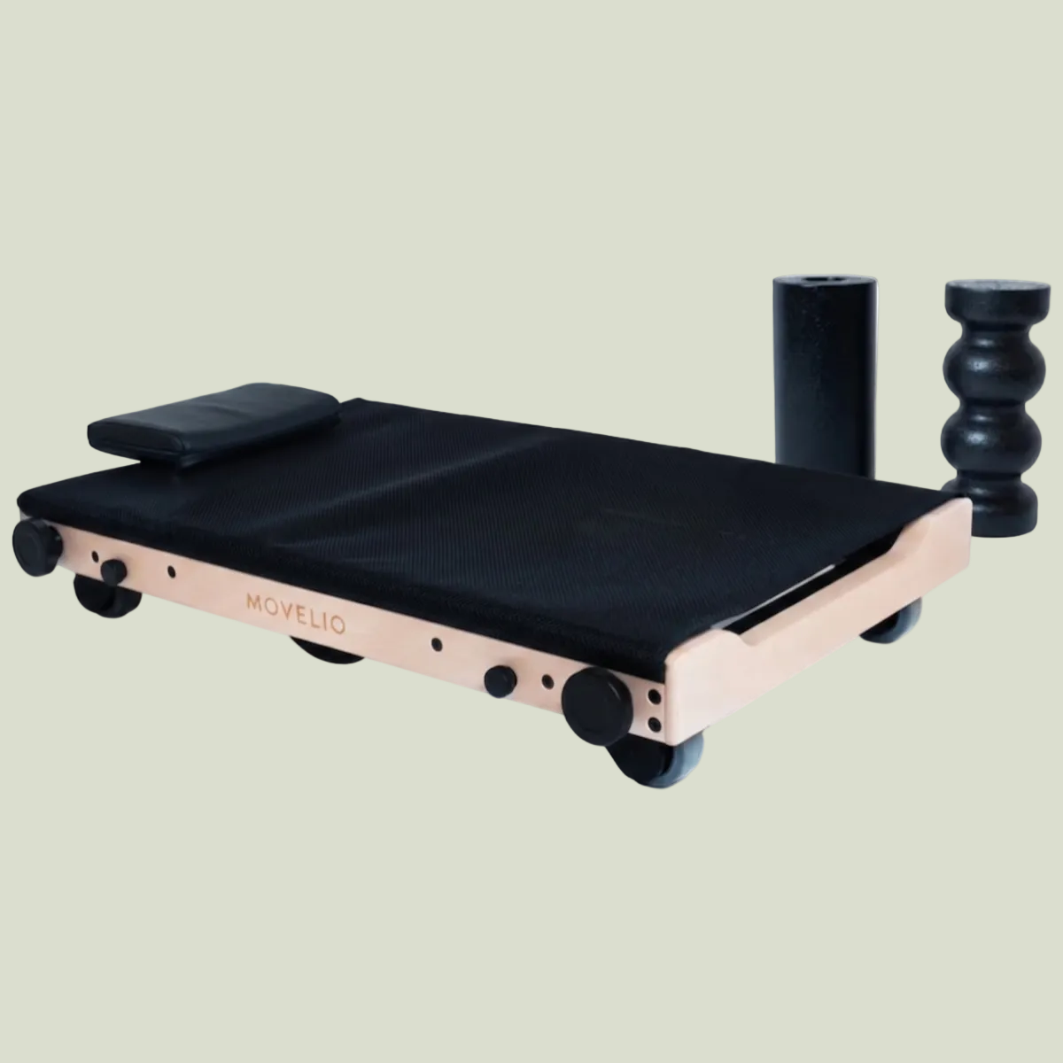 Movelio Bed Roller Professional med justerbar pute, I-Roller og S-Roller.
