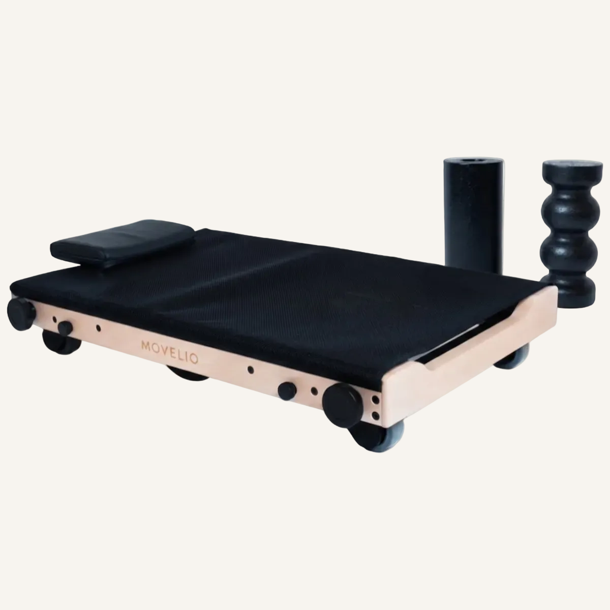 Movelio Bed Roller Professional med justerbar pute, I-Roller og S-Roller.