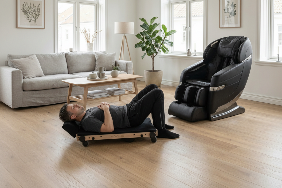 Massage Chair or Bed Roller? Pressure, Movement and Space Compared